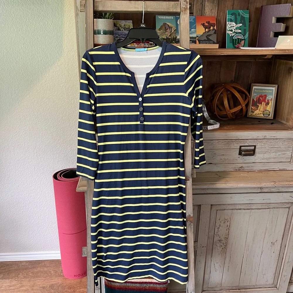 J. McLaughlin Catalina cloth 4/4 sleeves dress size XS